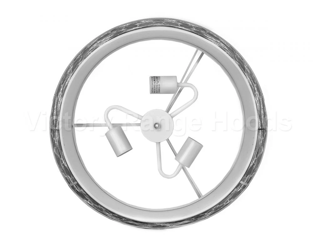 Semi-Flush Mount Ceiling Light Fixture 18" - Image 5