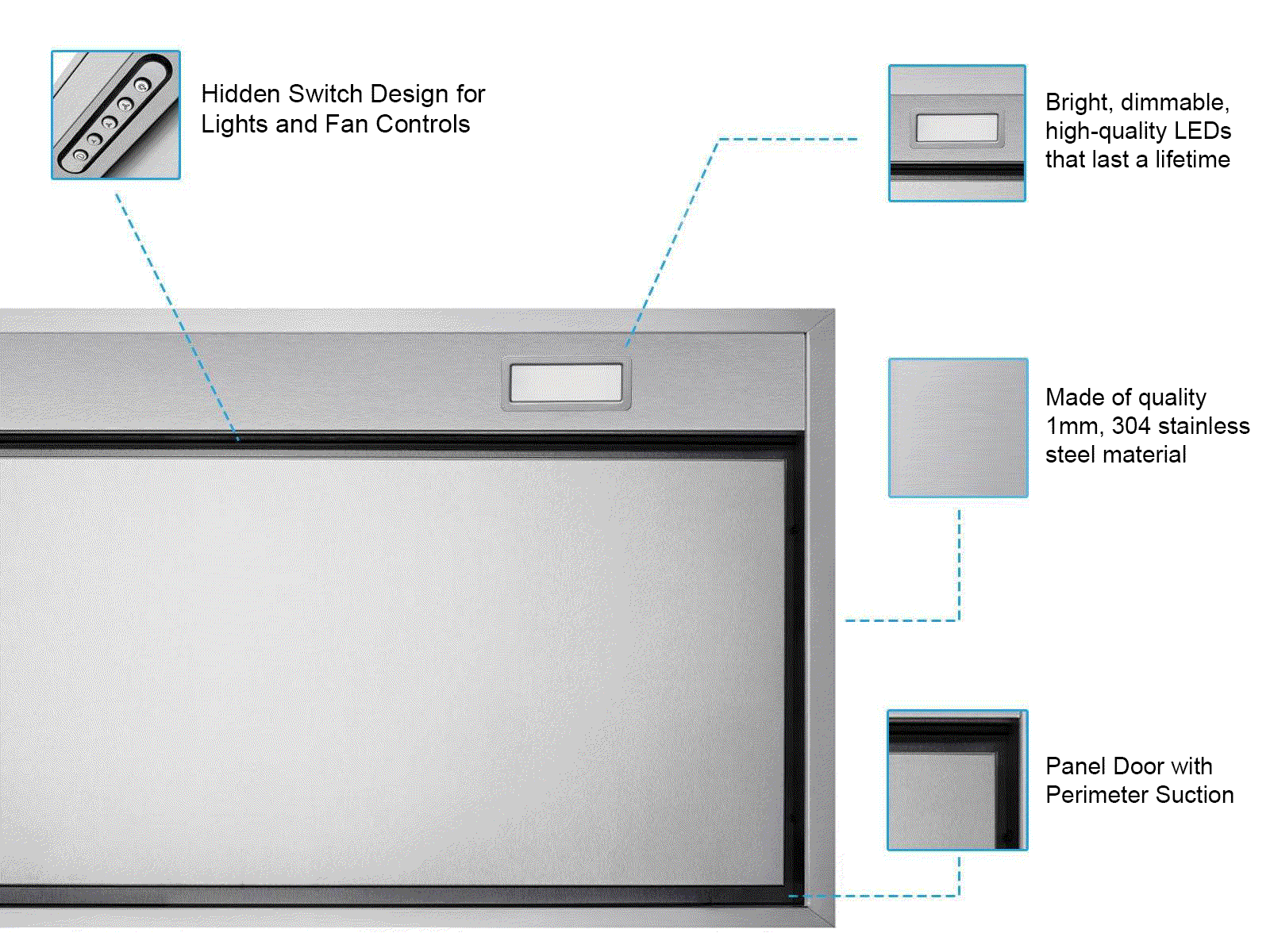 30 Inch 700 CFM Range Hood Insert - VICTORY X2 - Image 4