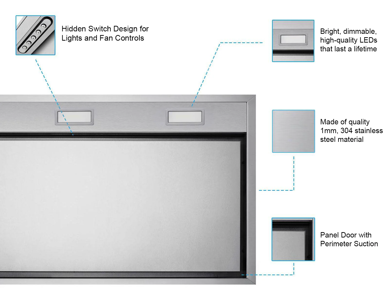 36 Inch 700 CFM Range Hood Insert - VICTORY X2 - Image 5
