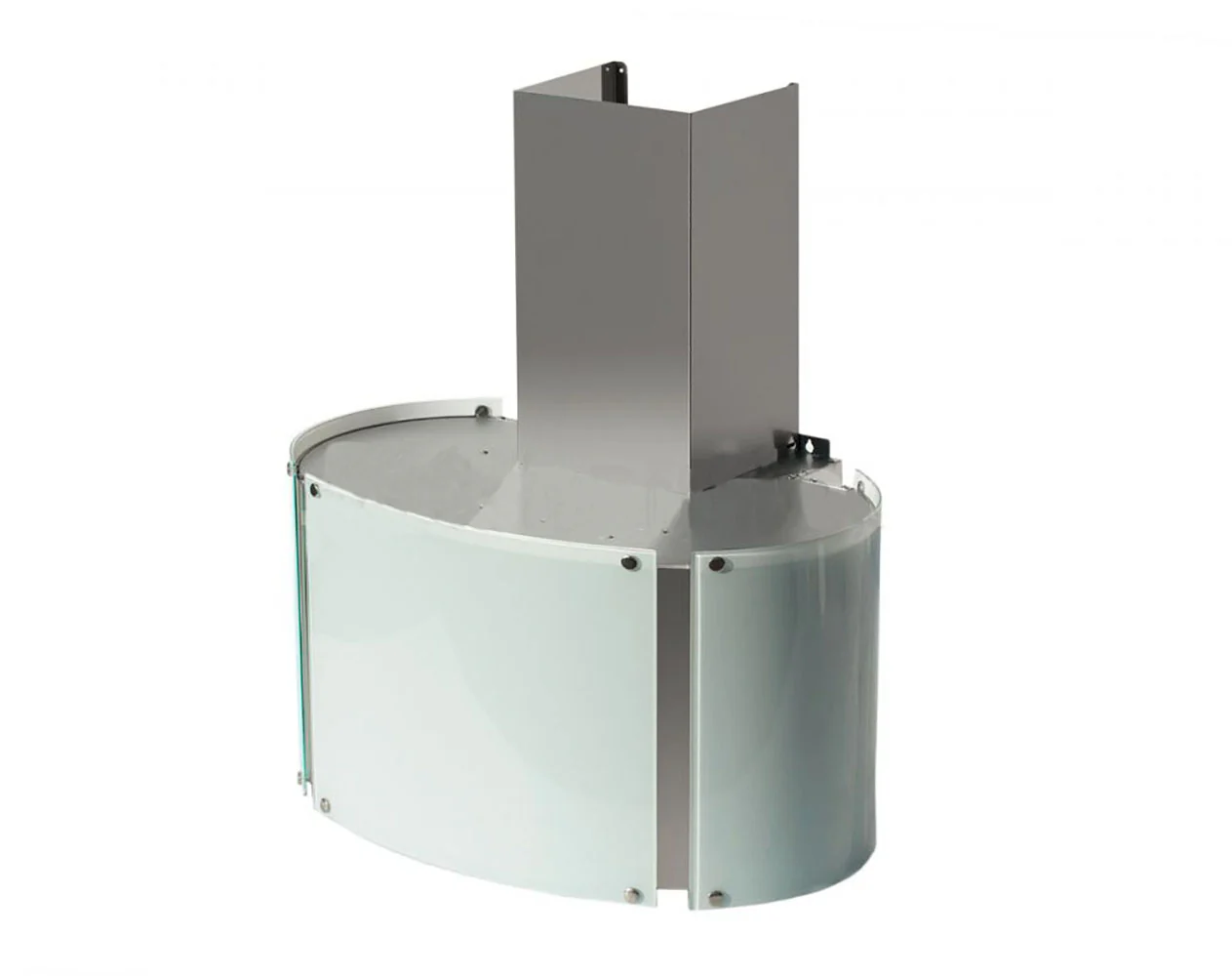 27 Inch 600 CFM Wall Mount Range Hood with Glass LED Panels - VICTORY SV900 - Image 3