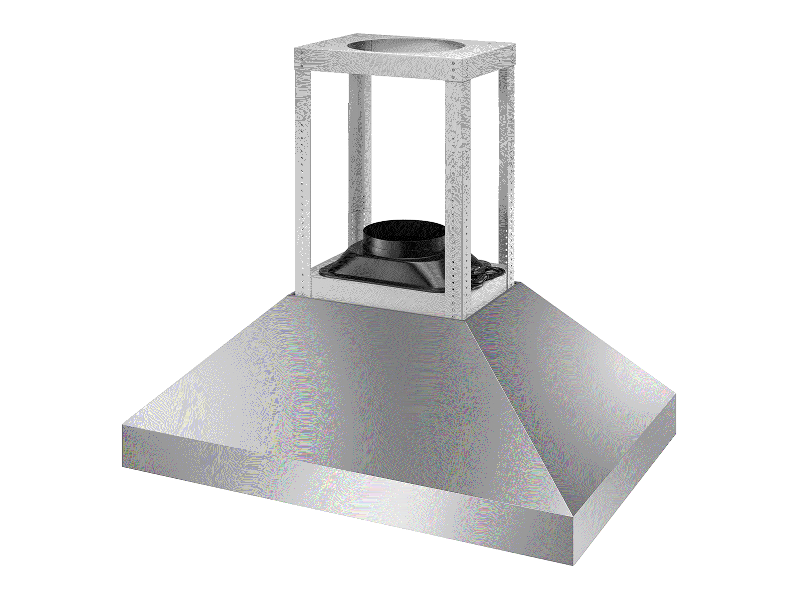 36 Inch Island Range Hood 1200 CFM - VICTORY Twister MAX Island - Image 8