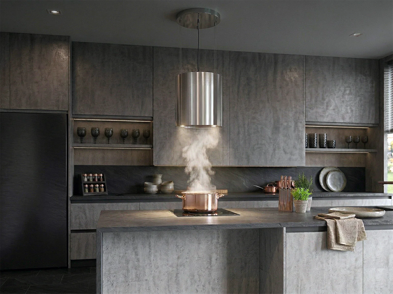 Ductless Range Hood - Island Mount - VICTORY Jupiter - Image 3